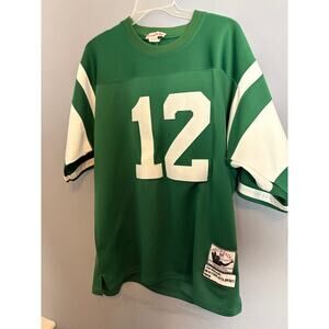 Mitchell & Ness Authentic Throwbacks Joe Namath 1968 New York Jets Jersey Size50